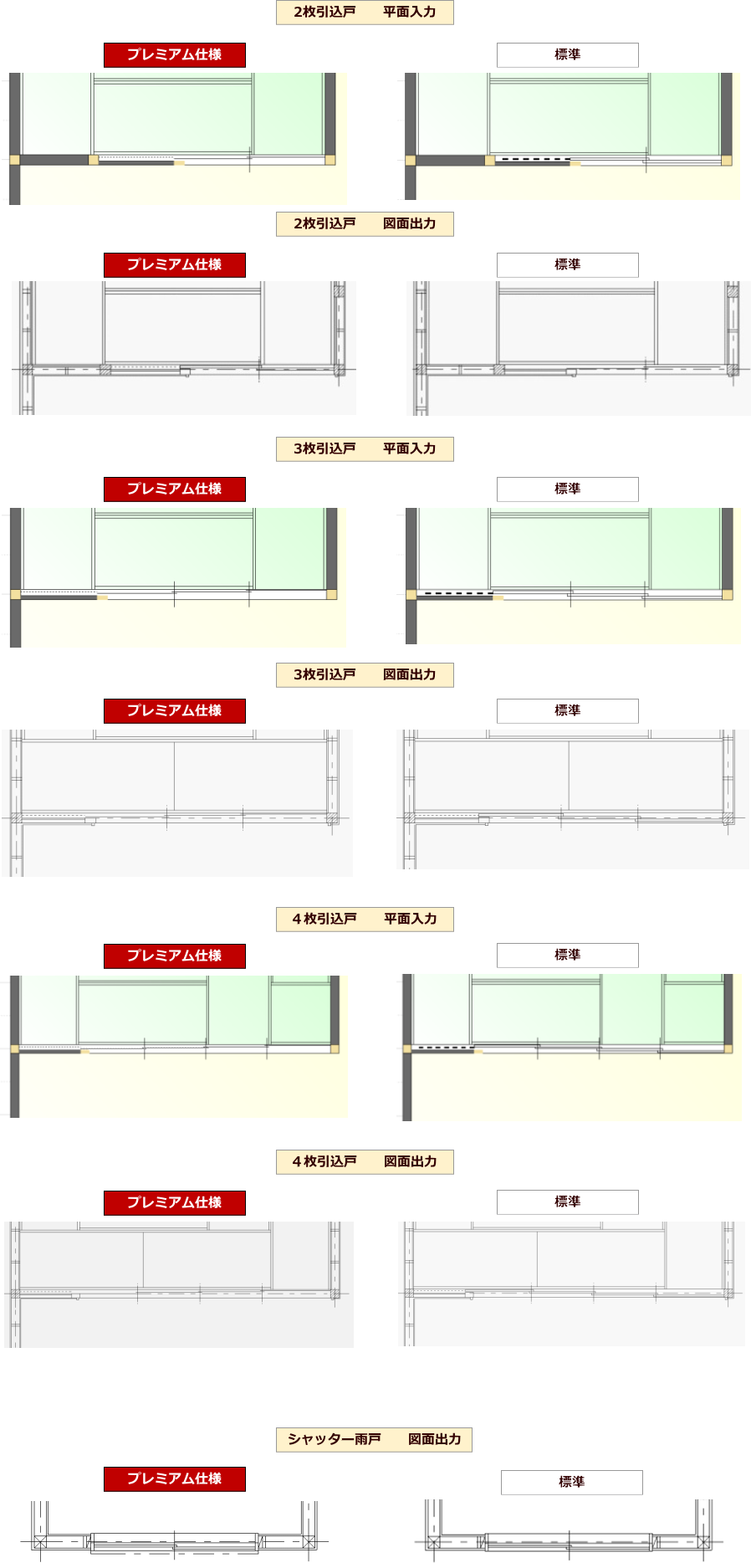 建具出力表示
